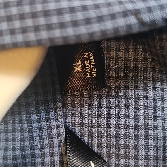 Travis Mathew Long Sleeve Button Up Blue Golf Casual Men's Size XL - Picture 5 of 7